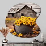 Farmhouse Timeless Charm I - Asymmetric Metal Wall Art