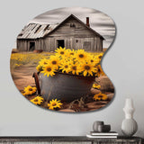 Farmhouse Timeless Charm I - Asymmetric Metal Wall Art