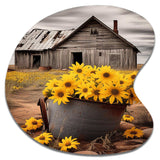 Farmhouse Timeless Charm I - Asymmetric Metal Wall Art