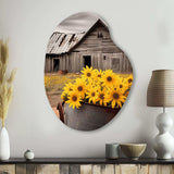 Farmhouse Timeless Charm I - Asymmetric Metal Wall Art