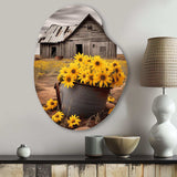 Farmhouse Timeless Charm I - Asymmetric Metal Wall Art