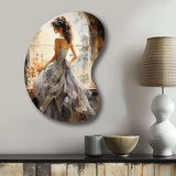 Fashion 1870S Victorian Portrait I - Asymmetric Metal Wall Art