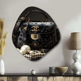 Fashion Chic Couture Hand Bag III - Asymmetric Metal Wall Art