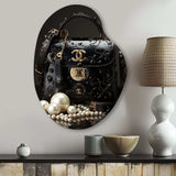 Fashion Chic Couture Hand Bag III - Asymmetric Metal Wall Art