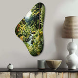 Ferns Fern Forest II - Asymmetric Metal Wall Art