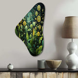 Ferns Plant Enchanted Forest IV - Asymmetric Metal Wall Art