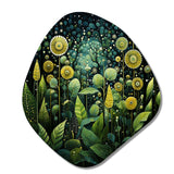 Ferns Plant Enchanted Forest IV - Asymmetric Metal Wall Art