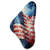 Flag American Flag II - Asymmetric Metal Wall Art