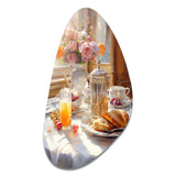 Food Breakfast Cozy I - Asymmetric Metal Wall Art