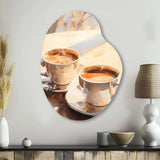 Food Coffee Tea III - Asymmetric Metal Wall Art