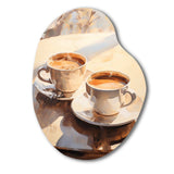 Food Coffee Tea III - Asymmetric Metal Wall Art