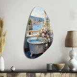 French Bathroom - Asymmetric Metal Wall Art