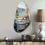 French Bathroom - Asymmetric Metal Wall Art