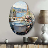 French Bathroom - Asymmetric Metal Wall Art