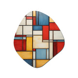 Geometric Abstraction Composition II - Asymmetric Metal Wall Art