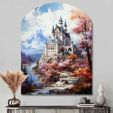 Germany Neuschwanstein Castle - Asymmetric Metal Wall Art