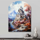 Germany Neuschwanstein Castle - Asymmetric Metal Wall Art