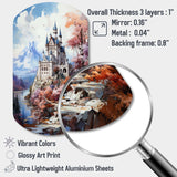 Germany Neuschwanstein Castle - Asymmetric Metal Wall Art