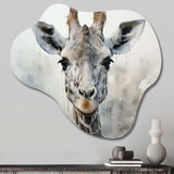 Giraffe Graceful Necks - Asymmetric Metal Wall Art