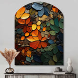 Hardedge Art Earthy Euphony III - Asymmetric Metal Wall Art