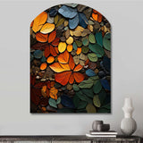 Hardedge Art Earthy Euphony III - Asymmetric Metal Wall Art