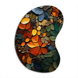 Hardedge Art Earthy Euphony III - Asymmetric Metal Wall Art