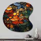 Hardedge Art Earthy Euphony III - Asymmetric Metal Wall Art