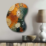 Hardedge Art Earthy Euphony VI - Asymmetric Metal Wall Art