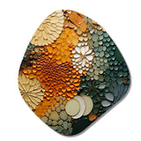 Hardedge Art Earthy Euphony VI - Asymmetric Metal Wall Art