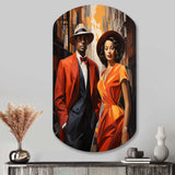 Harlem Renaissance Celebration II - Asymmetric Metal Wall Art