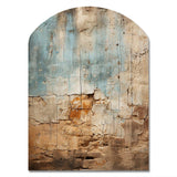 Hebrew Western Wall Collage I - Asymmetric Metal Wall Art