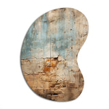 Hebrew Western Wall Collage I - Asymmetric Metal Wall Art