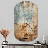 Hebrew Western Wall Collage I - Asymmetric Metal Wall Art