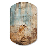 Hebrew Western Wall Collage I - Asymmetric Metal Wall Art