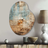 Hebrew Western Wall Collage I - Asymmetric Metal Wall Art