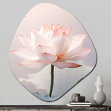 Hinduisim Art Lotus Serenity - Asymmetric Metal Wall Art