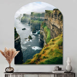 Ireland Cliffs Of Moher I - Asymmetric Metal Wall Art