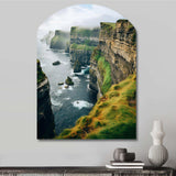 Ireland Cliffs Of Moher I - Asymmetric Metal Wall Art