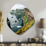 Ireland Cliffs Of Moher I - Asymmetric Metal Wall Art