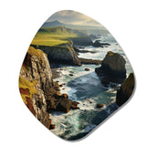 Ireland Dingle Peninsula Cilf II - Asymmetric Metal Wall Art