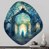 Islam Art The Spiritual - Asymmetric Metal Wall Art