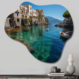 Italy Amalfi Coast Charms - Asymmetric Metal Wall Art