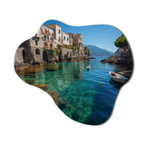 Italy Amalfi Coast Charms - Asymmetric Metal Wall Art