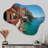 Italy Mediterranean Charms - Asymmetric Metal Wall Art