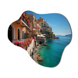 Italy Mediterranean Charms - Asymmetric Metal Wall Art