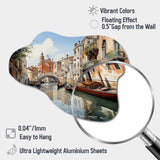 Italy Venetian Canals I - Asymmetric Metal Wall Art