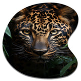 Leopard Silent Stalk I - Asymmetric Metal Wall Art