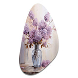 Lilacs Lavender Serenade II - Asymmetric Metal Wall Art