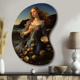 Masterpiece The Birth Of Venus I - Asymmetric Metal Wall Art