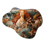 Masterpiece The Birth Of Venus III - Asymmetric Metal Wall Art